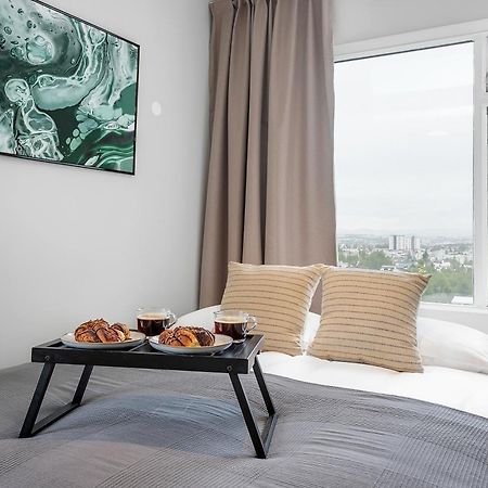 Charming Studio - Stunning Panorama View Reykjavik Luaran gambar