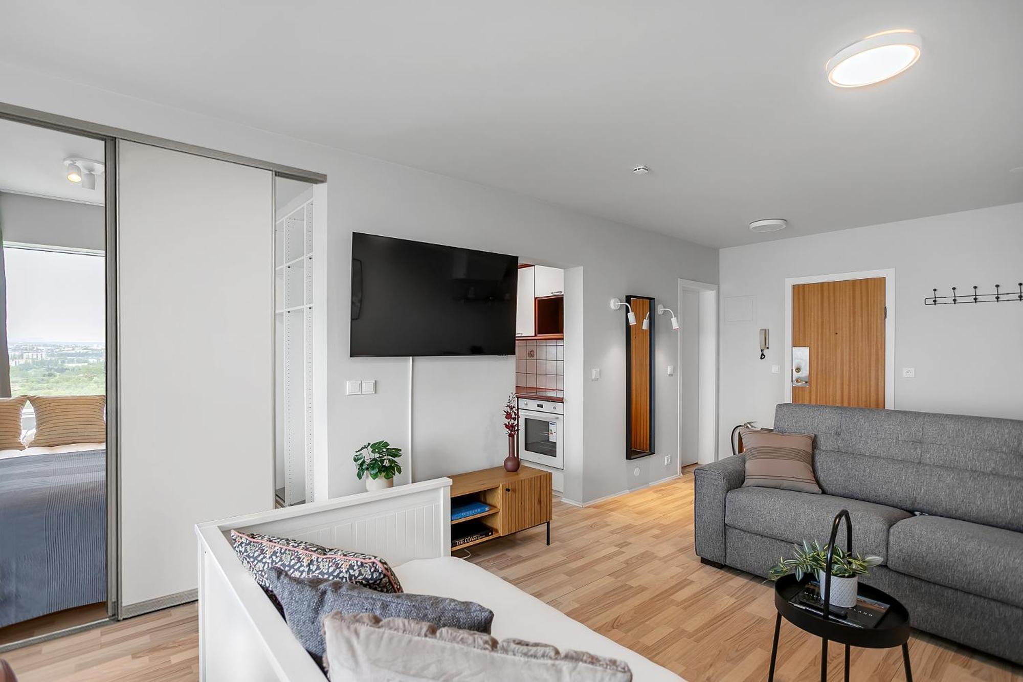 Charming Studio - Stunning Panorama View Reykjavik Luaran gambar