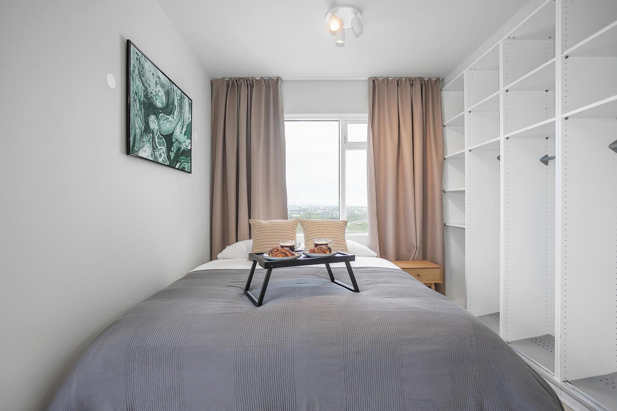 Charming Studio - Stunning Panorama View Reykjavik Luaran gambar