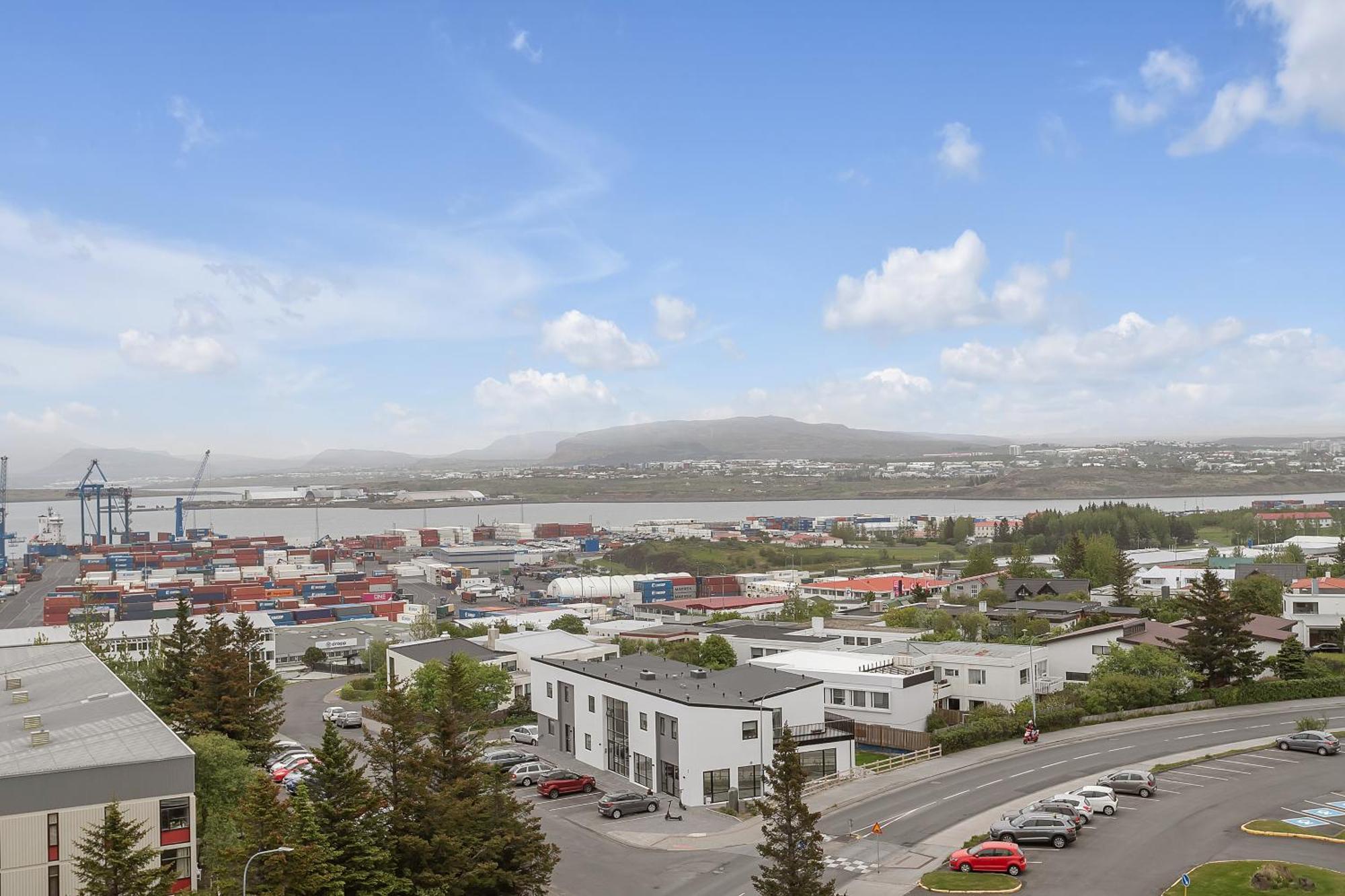 Charming Studio - Stunning Panorama View Reykjavik Luaran gambar