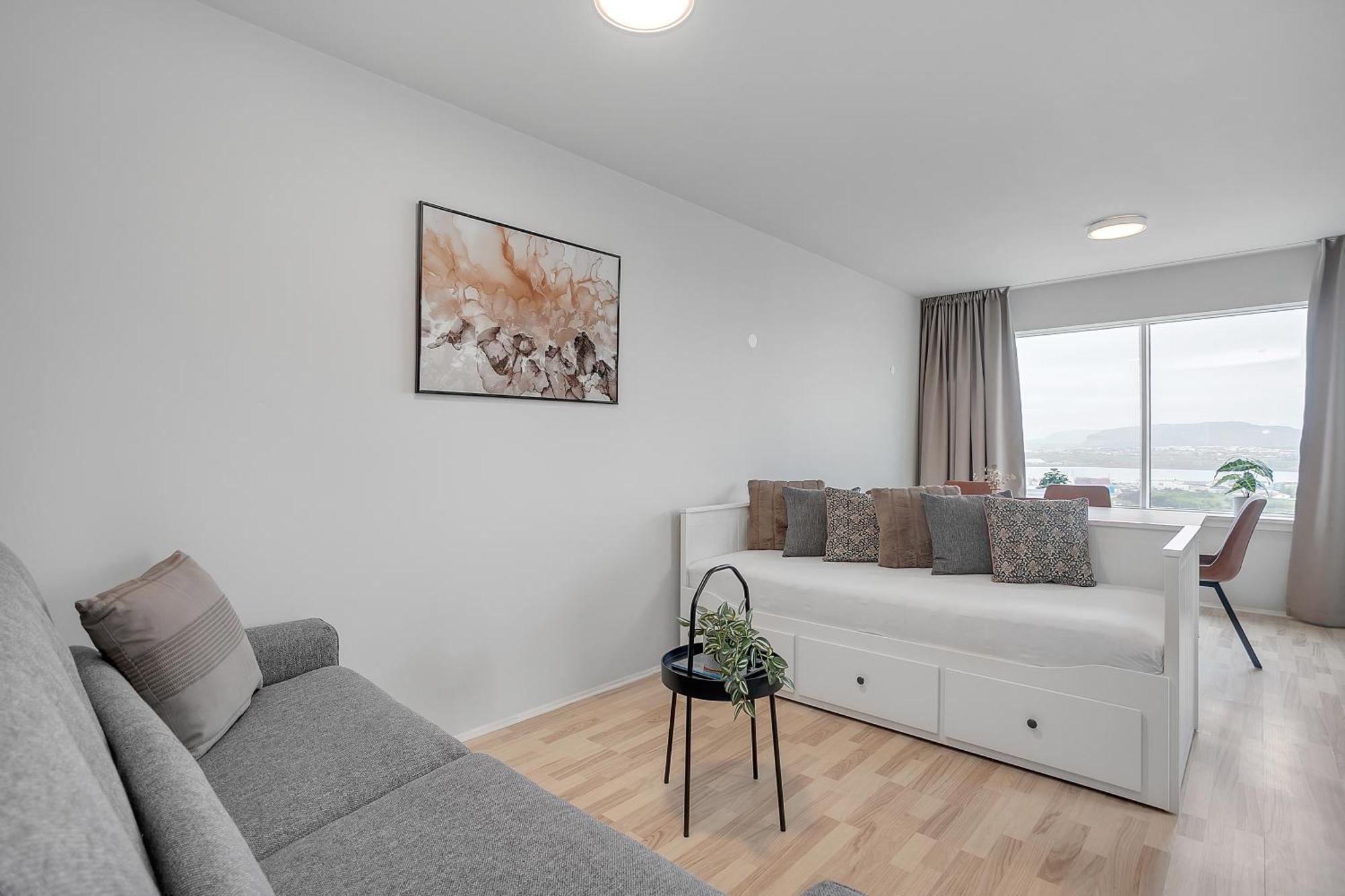 Charming Studio - Stunning Panorama View Reykjavik Luaran gambar
